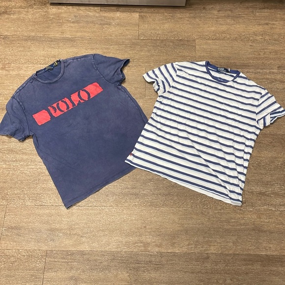 ⭐️⬇️ Polo Ralph Lauren *BUNDLE* Men’s Medium Short Sleeve Tee Shirts - Picture 1 of 11